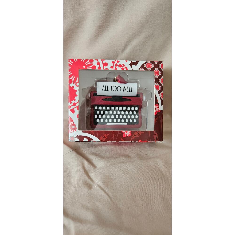 Taylor Swift All Too Well Typewriter Ornament